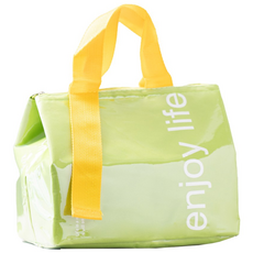 타닥 비비드 보냉가방 런치백 휴대용 보온 보냉백, 8L, 네온