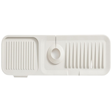 실리콘 패드 싱크대 세면대 수도꼭지 물받이 미끄럼 방지 배수 패드, 1개