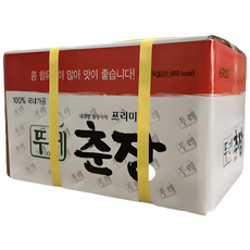 뚜레 춘장 14kg 업소용 대관령 청정지역 프리미엄춘장, 1박스