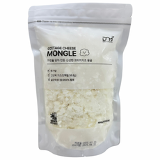 디엔와이푸드 코티지치즈 몽글, 400g, 1개
