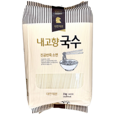 곰표 내고향국수 진공 소면, 3kg, 1개