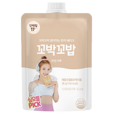 꼬박꼬밥 미숫가루 식사대용 단백질쉐이크, 24개, 38g