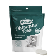 민티드 프리미엄 올인원 식기세척기 세제, 1개, 360g