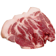 제주흑돼지 구이용 숙성 목살 500g 1kg 두께1cm 가정용, 1개