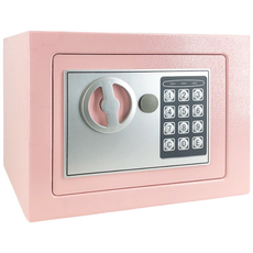 쿠웅 소형 미니 금고, 핑크