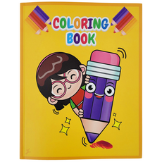 (KC인증) JL매직 고급 컬러링북 3번연출 책장을 넘기면 백지에서 흑백그림과 컬러그림이 나와요 간단한 초등 어린이 마술 도구, 1개