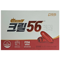 펄세스 크릴오일 크릴56 1개월 1 000mg * 30캡슐, 30정, 30g, 1개