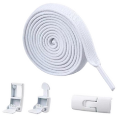 뮤즈렛 운동화끈 무매듭 고리형 고정 버클