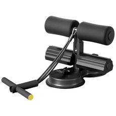 거와스 가정용 윗몸일으키기 보조기 복근 운동기, 블랙, 1개