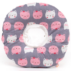 DING DONG PET 寵物圓形頭套, 紫色, 1個