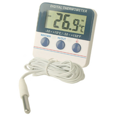 투반 내 외부센서 디지털온도계, 네이비, 1개