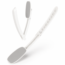 스타일포유 접이식 등 바르미, 1개, 화이트