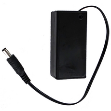 9V 건전지 홀더 케이스 어댑터형 온오프타입, 1개