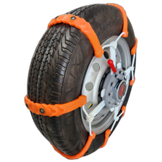 (평일3시전주문 당일출고) 설치쉬운 소형화물차용 우레탄 기어시스템 스노우체인 1세트(타이어2개용) 소형화물차 택배차 봉고 포터 경차 소형차 12인치 13인치 14인치, 1개