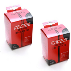 탑모아 KENDA 켄다 26X1.9-2.125 자전거 프레스타 튜브, 2개
