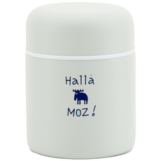 MOZ 스웨덴 316 스텐 미니 푸드자 보온 도시락 이유식 죽통 어린이 보온도시락, 1개, 300ml, 베이비민트