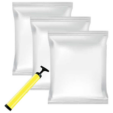 衣物棉被真空壓縮袋, 3個, 1組