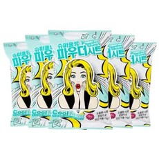 슈퍼 쿨링 파우더 시트 15매 5개, 쿨민트