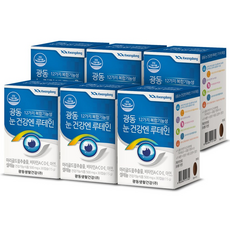 광동제약 눈건강엔 루테인 영양제, 30정, 6개