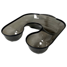 나올 파마 받이 헤어 미용 클리닉 페드로 캡 펌시술 중화, 중화 받침대, 1개, 검정색