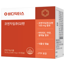 BODY DOCTORS 輔酶Q10膠囊, 60顆, 1盒