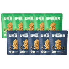 헤이바디 단백크래커 혼합(블랙올리브 + 갈릭&대파), 1세트