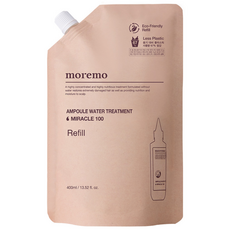 moremo 奇蹟100安瓶護髮素補充包, 1包, 400ml
