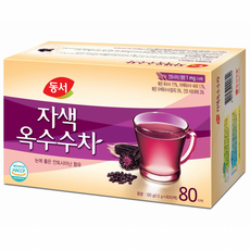 동서 자색 옥수수차 티백, 1.5g, 80개입, 1개