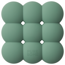 퓨어썸 비스킷 비누 받침대, 빈티지그린, 1개