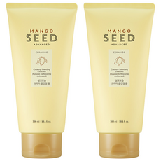 THE FACE SHOP 菲詩小舖 芒果籽絲滑保濕豐潤潔面乳, 300ml, 2條