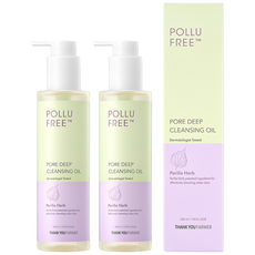 땡큐파머 폴루프리 블랙헤드 딥 클렌징 오일, 200ml, 2개