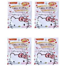 산리오 캐릭터 키티 바스볼 입욕제, 4개, 55g