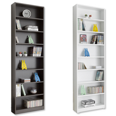 우형아빠 8단 대용량 DVD장식장 dvd수납장 만화책장, 화이트