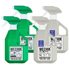 [위칙] 섬유탈취제 500ml 2개 + 멀티 소독스프레이 500ml 2개, 4개