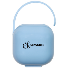 [당일발송] 몽블 쪽쪽이 노리개 젖꼭지 케이스 전 쪽쪽이 호환 가능, 3.몽블쪽쪽이케이스-블루밍블루, 1개