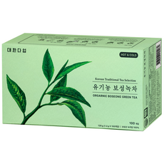 대한다업 유기농 보성녹차, 1.2g, 100개입, 1개