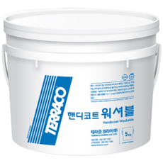 테라코 핸디코트 워셔블 5kg 친환경 내부용 퍼티, 백색, 1개