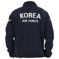 ROKAF 대한민국 공군 기모후리스 폴라폴리스 후리스자켓 남성자켓