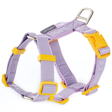MYFLUFFY H型寵物胸背帶, 薰衣草紫, 1個