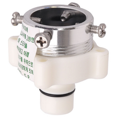 와이넷 세탁기호스 연결부속 원터치 급수호스 연결구 커플링 호스캡, 01.엘지전용홀드아세이냉온겸용, 1개