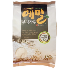 봉평 메밀부침가루( 국산메밀 50% 사용 ), 1개, 1.3kg