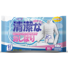 FATTYS 일본기술 다용도 휴대용 패딩 얼룩제거 티슈 화장품 김치국물 커피 기름 오염 제거 물티슈, 30개