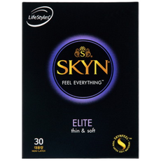 SKYN 엘리트 슬림형 콘돔, 30개입, 1개