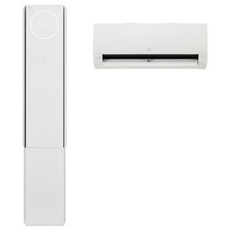 25년 LG 휘센 인버터 스탠드 22평형 투인원 뷰 프리미엄 에어컨 기본설치포함 절전, 일반배관형, FQ22FV3EA2