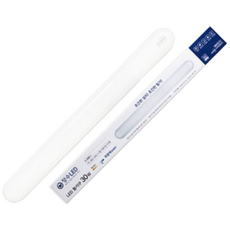 장수램프 LED 일자등 30W, 30W 주광색 10개