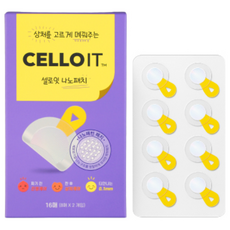 셀로잇 나노패치 스팟패치 여드름패치 CELLOIT (11mm), 1개, 16개입