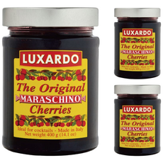 룩사르도 오리지널 마라스키노 체리 400g(꼭지 없음), 400g, 3개