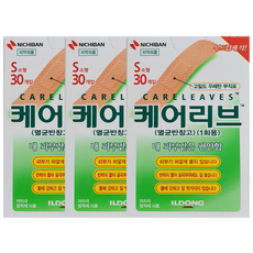 일동제약 케어리브 멸균반창고 기본형, 30개입, 3개