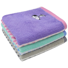 송월타월 스누피 스플릿 핸드타올, 분홍, 3개