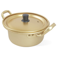 국산 양은냄비 황냄비 노란냄비 라면냄비 양수냄비, 양수 16cm, 1개